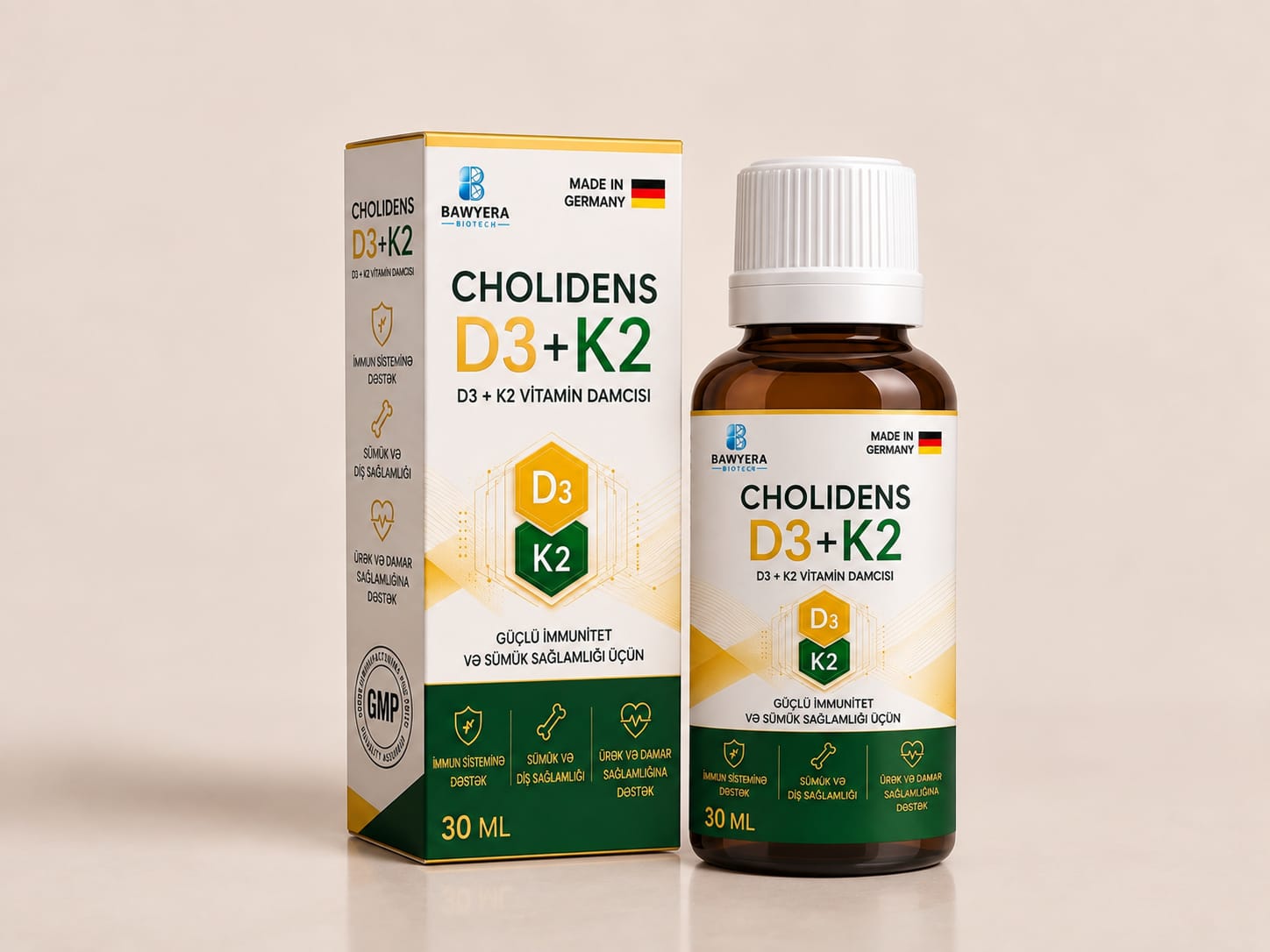 CHOLIDENS D3+K2